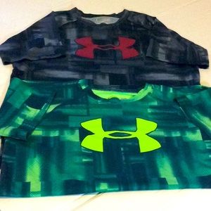 2 Boys Under Armour Shirts